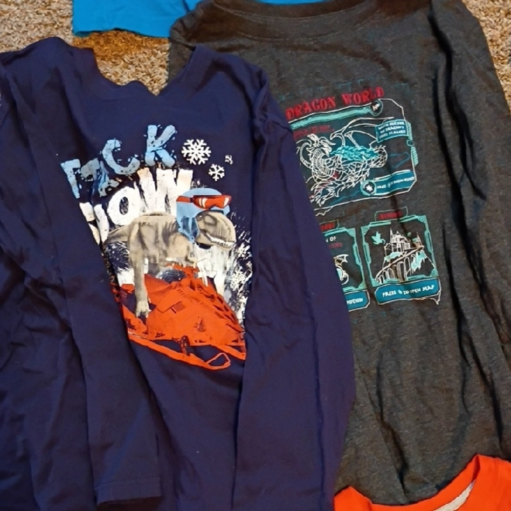 Boys Long Sleeve Tees Set - Picture 4 of 9